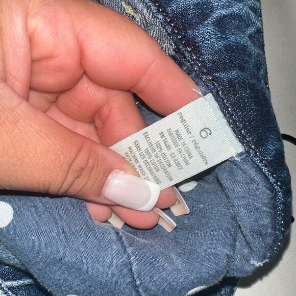 Y2k low rise American eagle shots sz 6 - Picture 4 of 4